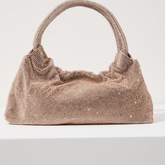 New SIMKHAI Ellerie Crystal Vanilla Mini Bag NWT - Picture 1 of 14
